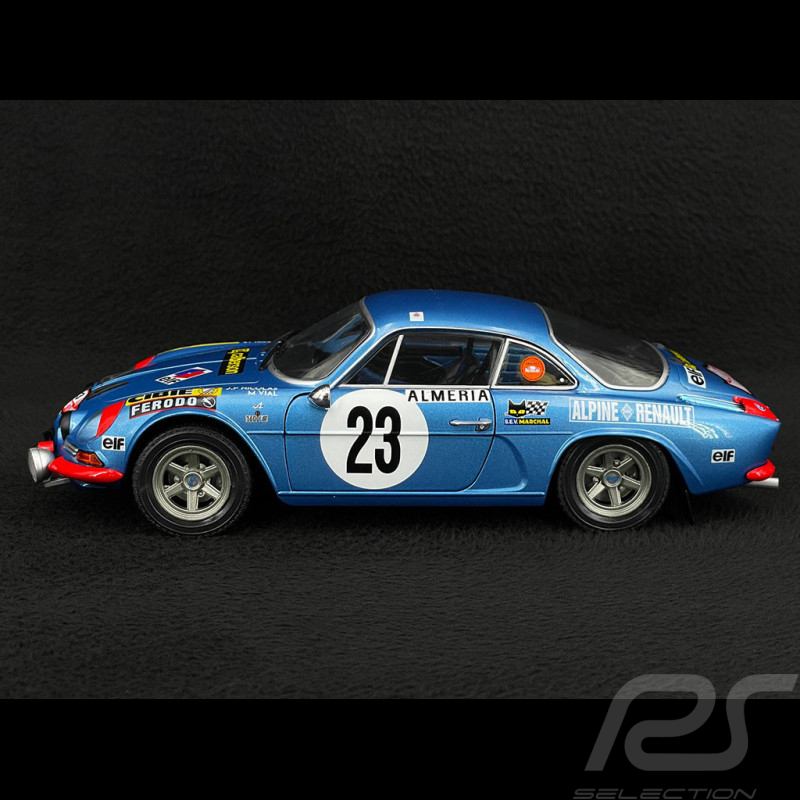Alpine A110 1600S n° 23 Rallye Monte Carlo 1972 1/18 Solido S1804208