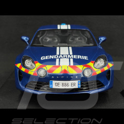 Alpine A110 Gendarmerie 2023 Bleu 1/18 Solido S1801628