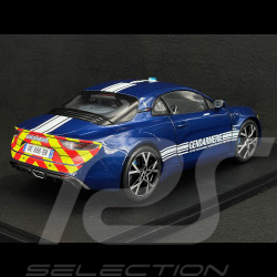 Alpine A110 Gendarmerie 2023 Blau 1/18 Solido S1801628