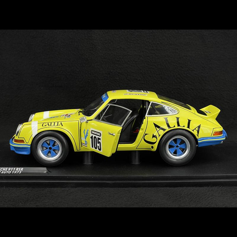 PORSCHE 911 RSR TOUR DE FRANCE AUTO 1973 - LE GRAND BAZAR - 1:18