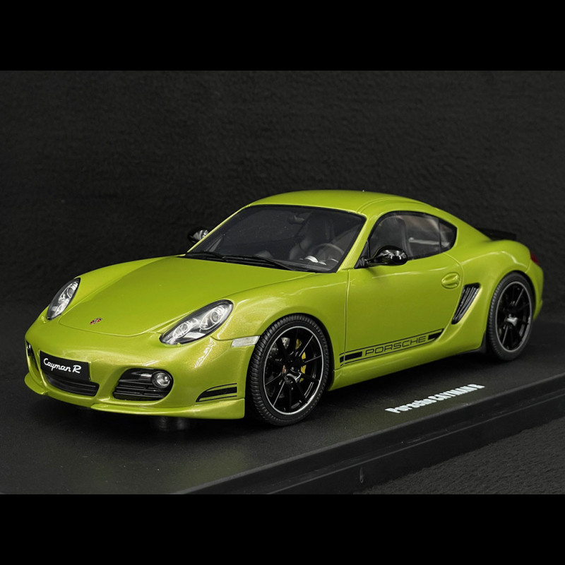 Porsche Cayman R Type 987 2012 Peridotgrün 1/18 GT Spirit GT425