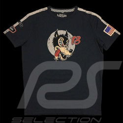 T-shirt Speed wolf Racer Warson Noir Carbon 18116 - Homme