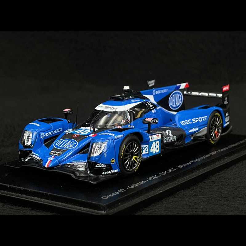 Spark 1/18 – ORECA 07 Gibson N°48 IDEC SPORT – Vainqueur Hyperpole LMP2 – Résine – Précommande
