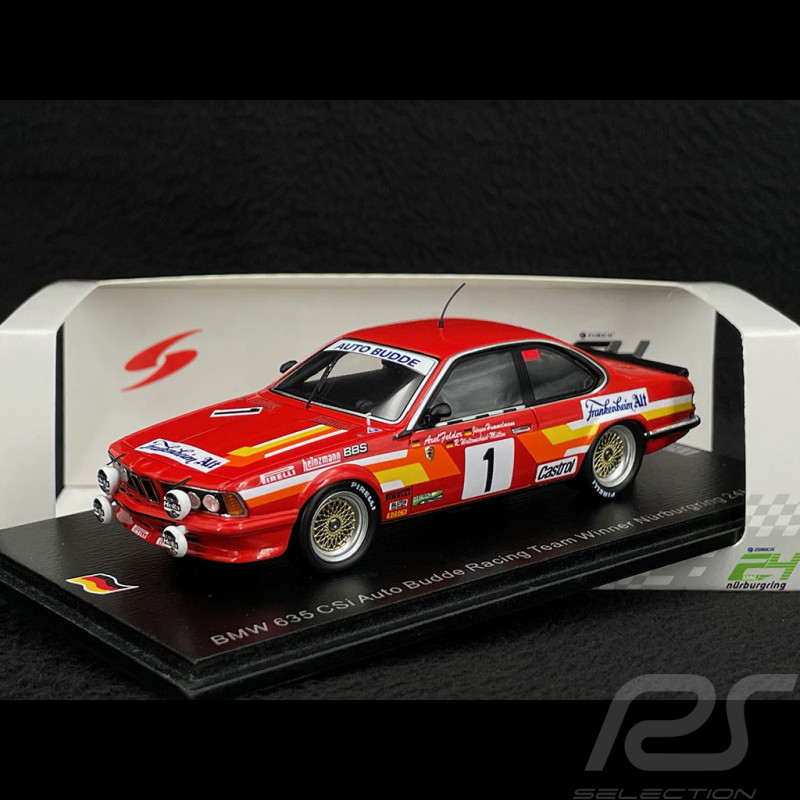 BMW 635 CSI n° 1 Vainqueur 24h Nürburgring 1985 1/43 Spark SG836