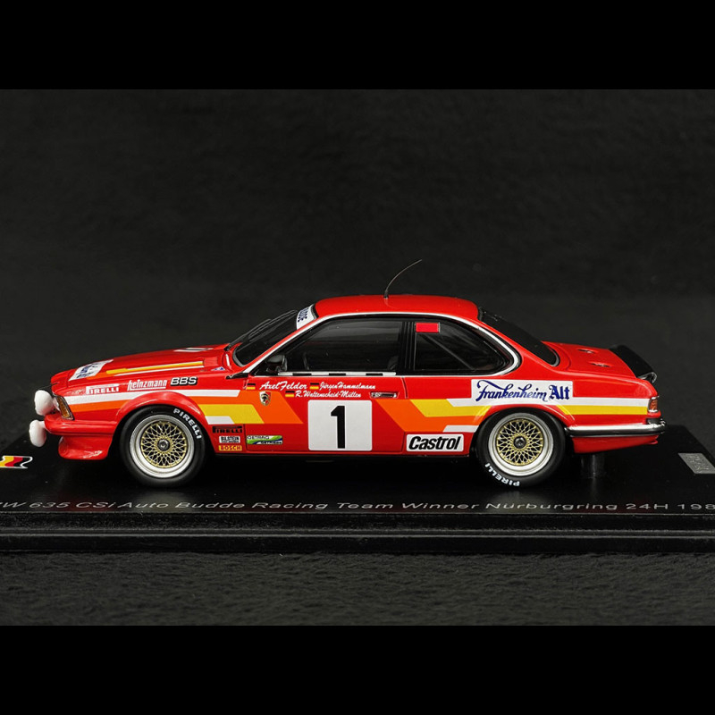 Modèle Réduit Spark - BMW 635 Csi N°21 Des 24H De Spa 1985 - Échelle 1/43 - Neuf
