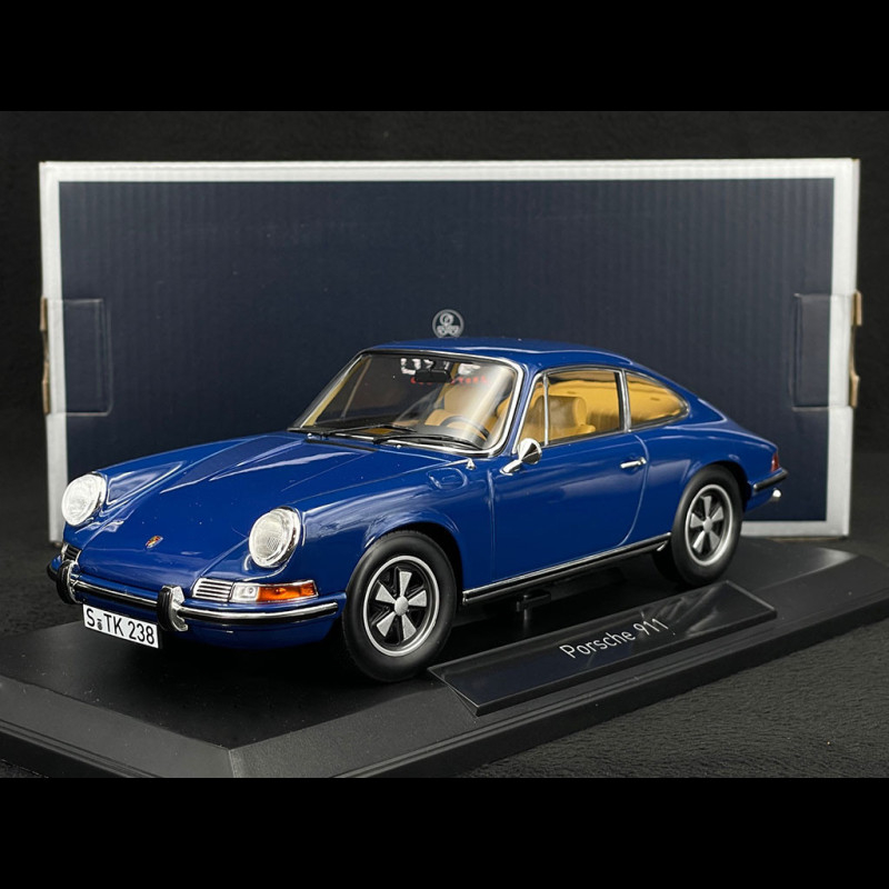 NOREV 1/18 Porsche 911 S 1969 ポルシェ ミニカー Amazon.com: Norev - Porsche 911 S 1969 Blue 1:18 Miniature