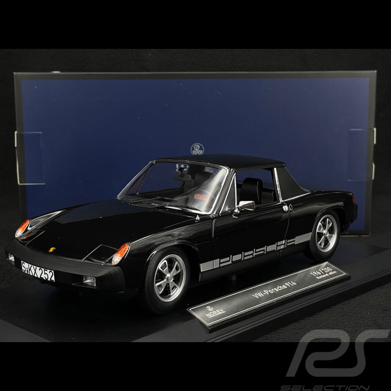VW Porsche 914 2.0 1975 Noir 1/18 Norev 187691