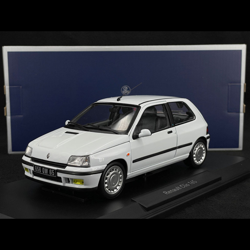 Renault Clio 16S 1991 Glacier White 1/18 Norev 185251