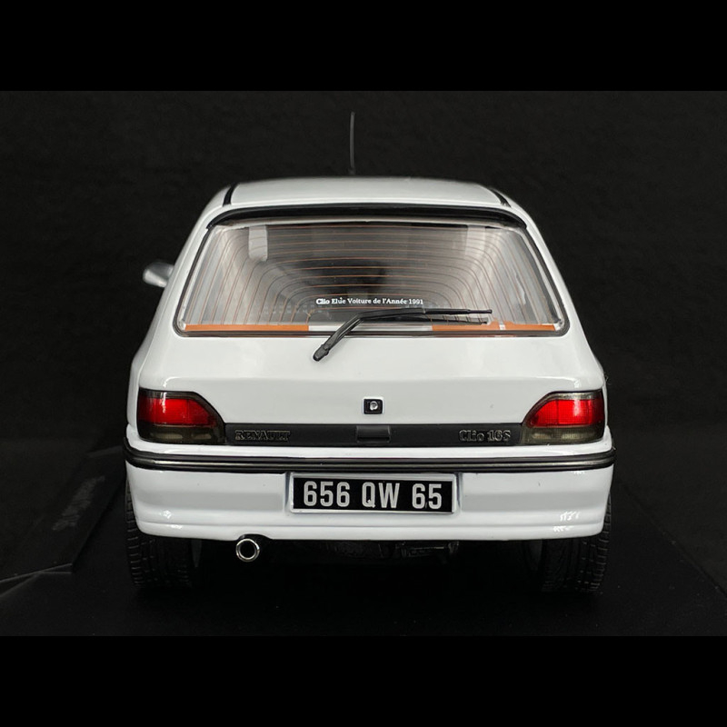 Miniatura Renault Clio 16S 1992 Gris Iceberg - Diseñado a escala 1:18