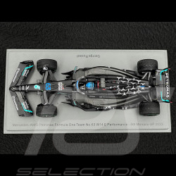 George Russell Mercedes-AMG Petronas W14 n° 63 5ème GP Monaco 2023 F1 1/43 Spark S8578