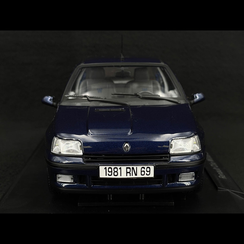 Norev nv185230 skala 1: 18 Renault Clio Williams 1993 blå stänkskyddsmodell bil