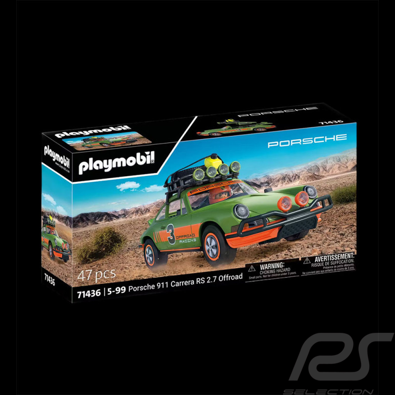 Playmobil Porsche 911 Carrera RS 2.7 Tout Terrain avec Figurine Playmobil 71436 WAP0400110RCRS