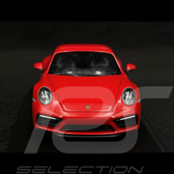 Porsche 911 Carrera 4 GTS Type 992 2019 Rouge Indien 1/43 Minichamps 410063000