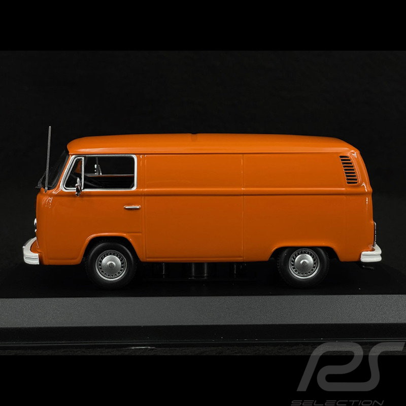 Volkswagen Bulli T2 Delivery Van 1972 Orange 1/43 Minichamps 940053064