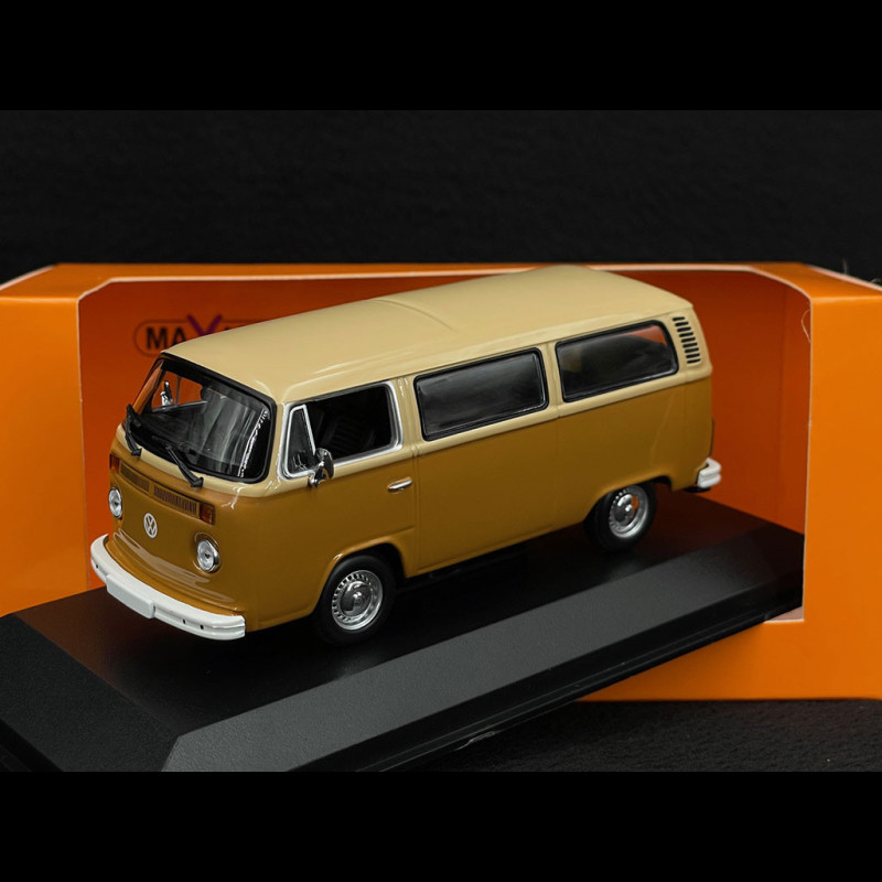 Volkswagen Bulli T2 Bus 1972 Grün / Weiß 1/43 Minichamps 940053000