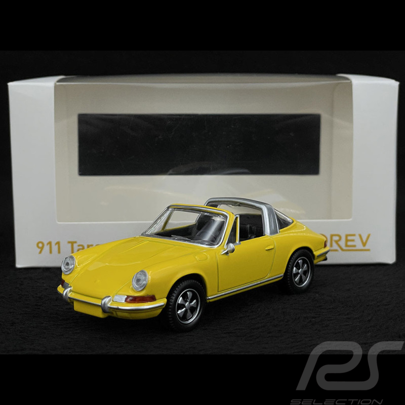 Porsche 911 Targa 1969 Signal Yellow 1/43 Norev Jet-Car 750042
