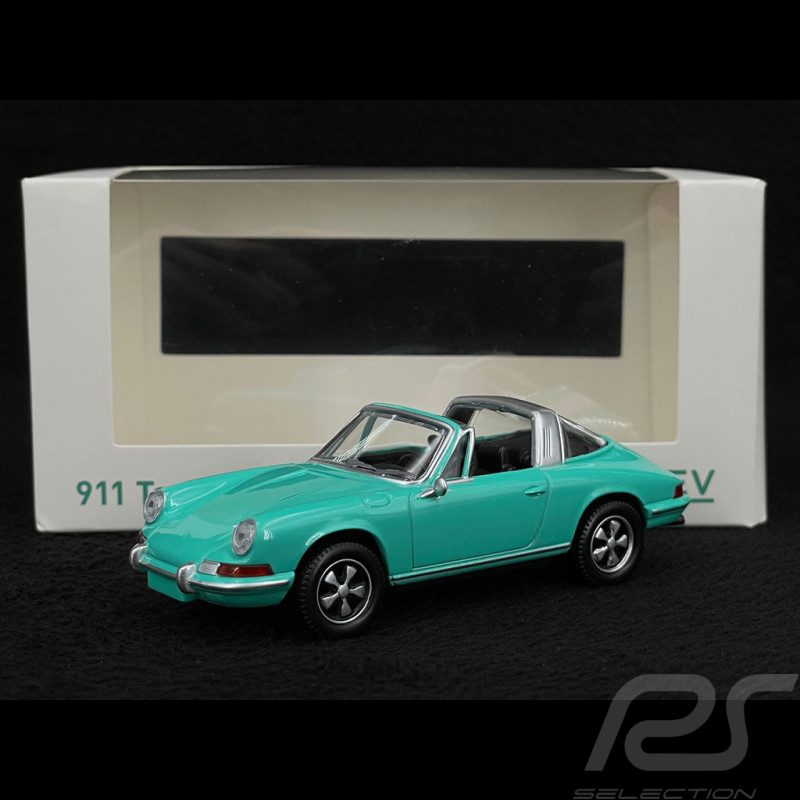 Porsche 911 Targa 1969 Vert Menthe 1/43 Norev Jet-Car 750043