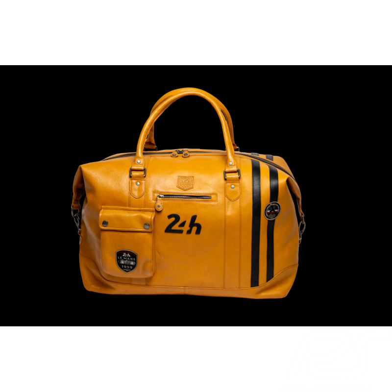 Very Big Leather Bag 24h Le Mans - Yellow André 27264-2038