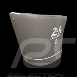 Tub chair Racing Inside 24H Le Mans grey / white / red