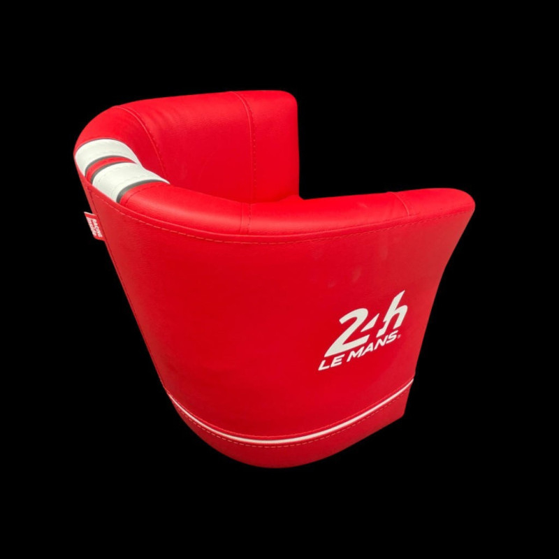 Small Tub chair Racing Inside for kids 24H Le Mans Red white