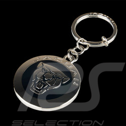 Jaguar Schlüsselanhänger Growler Chrom / Schwarz 50JFKR475BKA