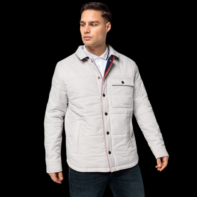 Porsche Jacket 911 Turbo n° 1 Reversible Tartan / Grey WAP350RTN1 - Man