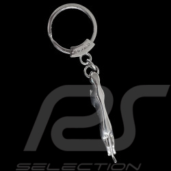 Jaguar Keychain Leaper Metal Silver 50JGKR511SLA