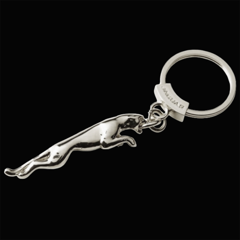 Jaguar Animal Keyrings 3D Leopard ,car Keyring Metal Keychain