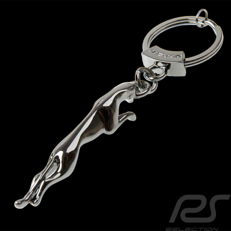 Porte-clés Jaguar Leaper Métal Argent 50JGKR511SLA