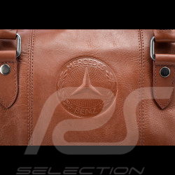 Sac cuir de voyage Mercedes-Benz Weekender Cognac B66057003
