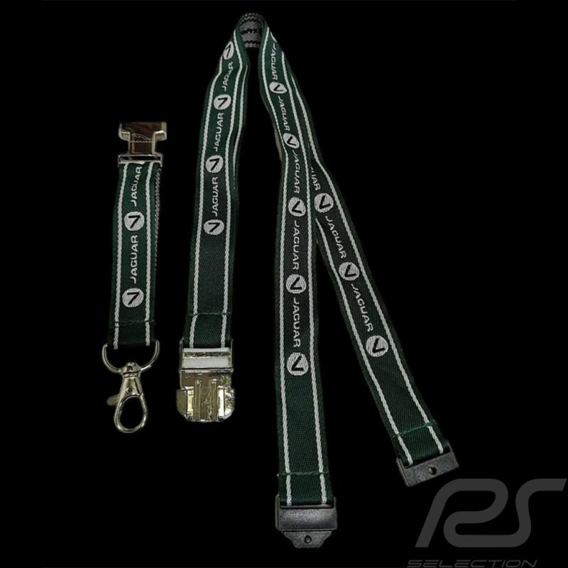 Jaguar Keychain Project 7 Lanyard Green / White 50JRPR07LAN