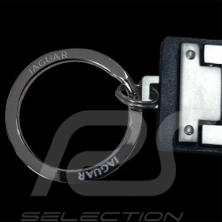 Jaguar Keychain Union Jack Brushed metal JHR1648