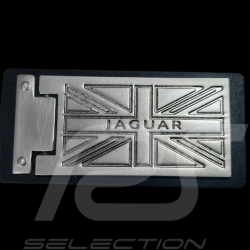Jaguar Keychain Union Jack Brushed metal JHR1648