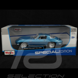 Chevrolet Corvette Stingray 1965 Blue 1/18 Maisto 31640