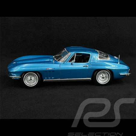 Chevrolet Corvette Stingray 1965 Bleu 1/18 Maisto 31640