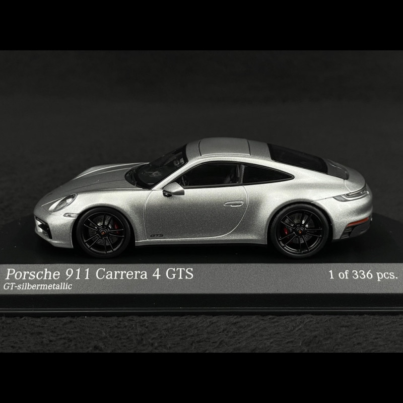 Porsche 911 Carrera 4 GTS Type 992 2019 Silver grey metallic 1/43