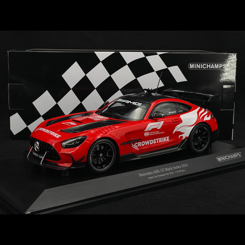Miniature Mercedes AMG GT Black Series Safety Car - 1:64 Par Tarmac Works - Neuf