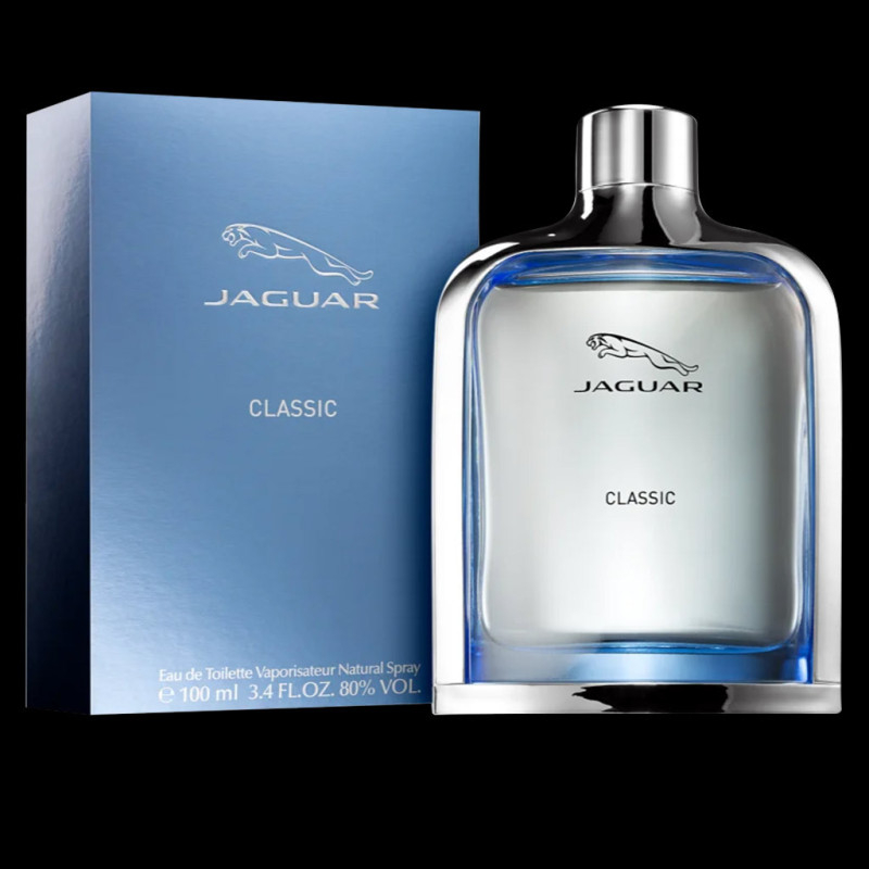 Jaguar Classic Blue EDT For Men – 3.4 Oz Spray, Eau De Toilette (No Box)