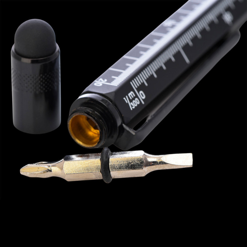 Stylo à Bille Multifonction - Métal, Encre Bleue, Neuf Avec étiquettes, Sans Marque