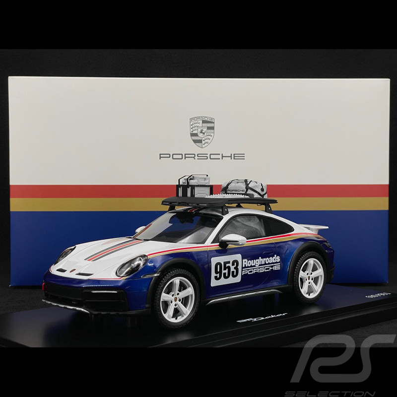 Porsche 911 Dakar Type 992 Roughroads 2023 n° 953 Rallye Packet 1/18 Spark WAP0210010PDKF