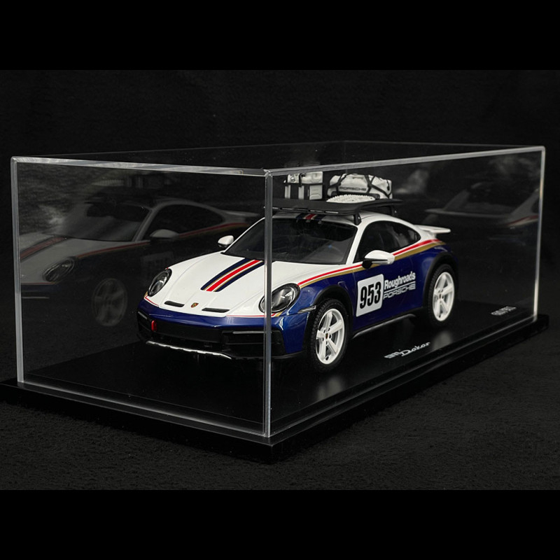 Miniature Spark 1/43 - Porsche 911 992 Rallye Dakar 2023 "Roughroads" - WAP0200020PDKR