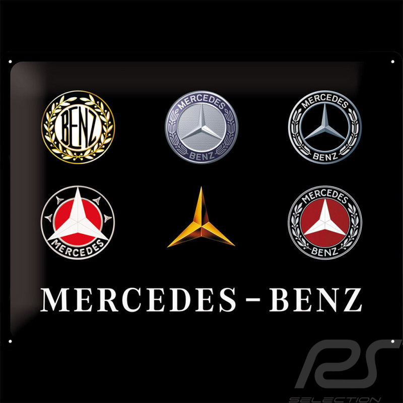 Mercedes-Benz Metal sign Evolution 30 x 40 B66057490