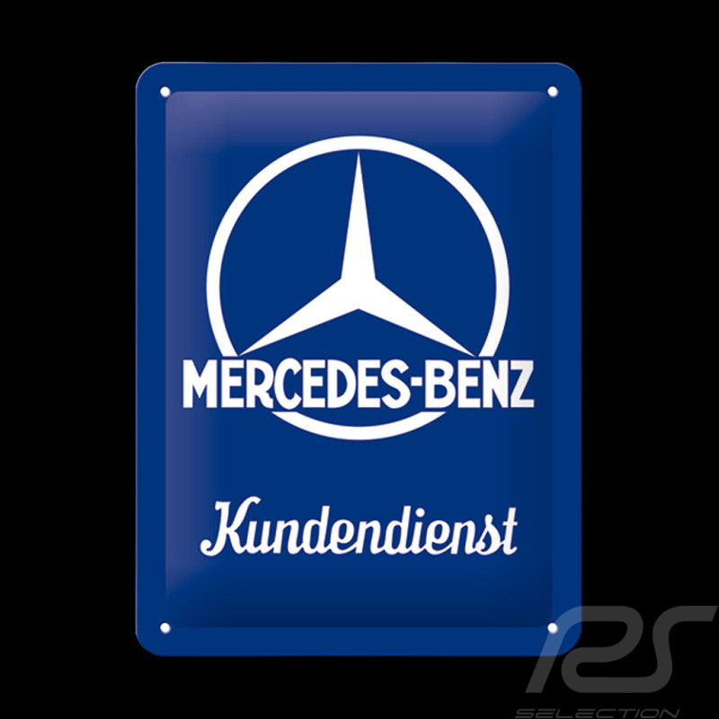 Mercedes-Benz Blechschild Kundendienst 15 x 20 B66057495