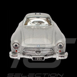 Mercedes-Benz 300 SL 1954 Flügeltüren Silbergrau Pullback Spielzeug 1/38 Kinsmart B66057945