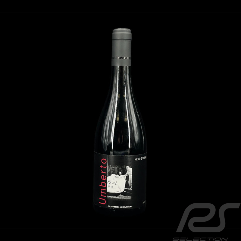 Bouteille de vin Porsche Umberto Nero d'Avola 2020 Terre Siciliane Rouge Porsche Museum MAP30001023