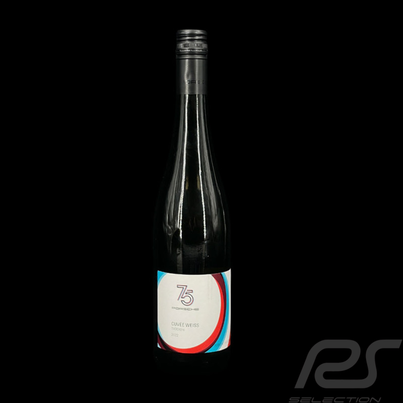 Flasche Wein Porsche 75 Jahre 2022 Cuvée Weiss Weiß Porsche Museum MAP30007523