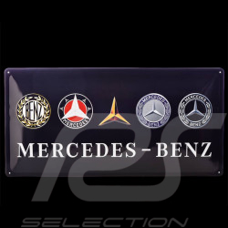 Plaque métal Mercedes-Benz Evolution 25 x 50 B66058068