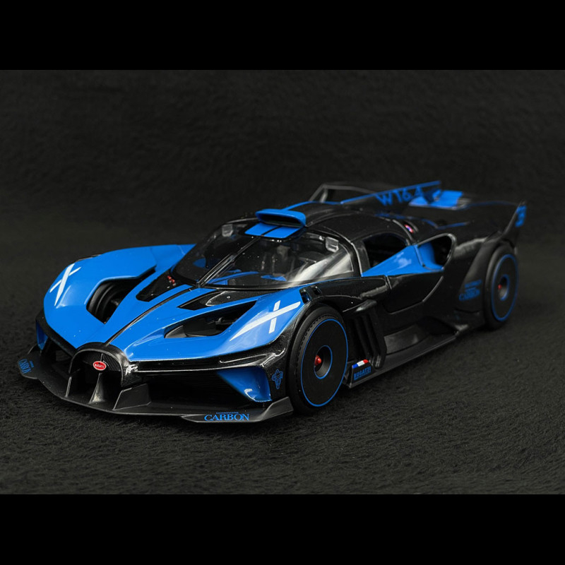 Joustra F Voiture futuriste friction Bleu avec vitrage opaque