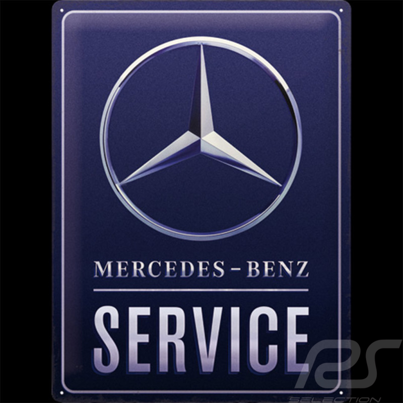 Mercedes-Benz Metal sign Service 30 x 40 B66058165