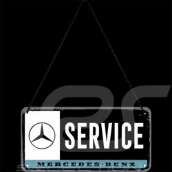 Plaque métal Mercedes-Benz Signe suspendu Service 10 x 20 B66058167